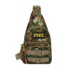 Multi-pocket Crossbody Camouflage Bag for Outdoor Camping Hiking - Army Green - Sports Bag