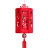Red Chinese Plum bamboo 3D Puzzle Lantern Decoration for Chinese New Year Spring Festival - Default