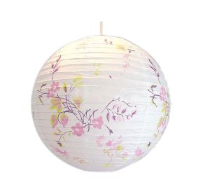 [Flower vine]Chinese/Japanese Style Hanging lantern Decorative Paper Lantern 16" - Default