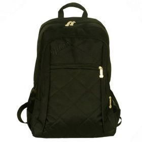 Blancho [Diamond Check] Stylish Backpack / School Bag / Laptop Backpack / Dayback - Black - BP-WDL024-BLACK