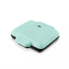 No-Drip Nonstick Belgian Waffle Maker - Aqua