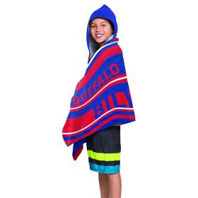 NFL 606 Bills - Juvy Hooded Towel, 22"X51" - 1NFL/60600/0003/RET