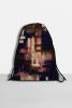 Brush Art Drawstring Bag - Default Title