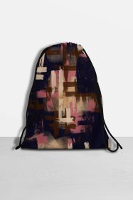 Brush Art Drawstring Bag - Default Title