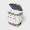 Soft Sided 26qt Roller Cooler - Tan