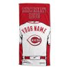 [Personalization Only] OFFICIAL MLB Jersey Personalized Beach Towel - Cincinnati Reds - Personalization Only