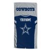 [Personalization Only] OFFICIAL NFL Jersey Personalized Beach Towel - Dallas Cowboys - Personalization Only