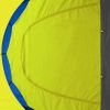 Camping Tent Fabric 9 Persons Blue and Yellow - Multicolour