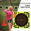 10/50pcs Gun Shooting Target Target Sticker Self-adhesive Bow And Arrow Dart Aiming Sticker; Camping Hutting Travel Accessories - 10pcs