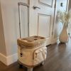 Soft Sided 26qt Roller Cooler - Tan