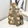 Multi-pocket Crossbody Camouflage Bag for Outdoor Camping Hiking - Khaki - Sports Bag
