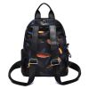 Anti-thief Feather Print Women Backpack Waterproof Travel Casual Schoolbag - The dinosaur