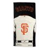[Personalization Only] OFFICIAL MLB Jersey Personalized Beach Towel - San Francisco Giants - Personalization Only