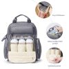 Large Capacity Diaper Bag - Gray