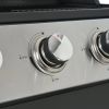 Propane Grill 4 Burner Barbecue Grill Stainless Steel Gas Grill - as Pic