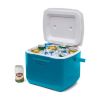 Chiller 16-Quart, 11 Can Portable Hard Cooler, Blue - Blue