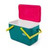 Retro Picnic Basket 25qt Cooler - Dark Jade - Dark Jade