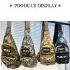Multi-pocket Crossbody Camouflage Bag for Outdoor Camping Hiking - Army Green - Sports Bag