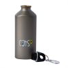 Biggdesign Cats Aluminum Water Bottle, 600 ml - KOYU GRİ