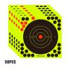 10/50pcs Gun Shooting Target Target Sticker Self-adhesive Bow And Arrow Dart Aiming Sticker; Camping Hutting Travel Accessories - 10pcs