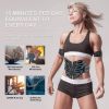 Abdominal Muscle Stimulator Trainer USB Waist Body Slimming Massager - Orange