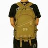 Blancho Backpack [Good Feeling] Camping Backpack/ Outdoor Daypack/ School Backpack - BP-SL006-KHAKI