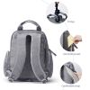 Large Capacity Diaper Bag - Gray