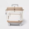 Soft Sided 26qt Roller Cooler - Tan